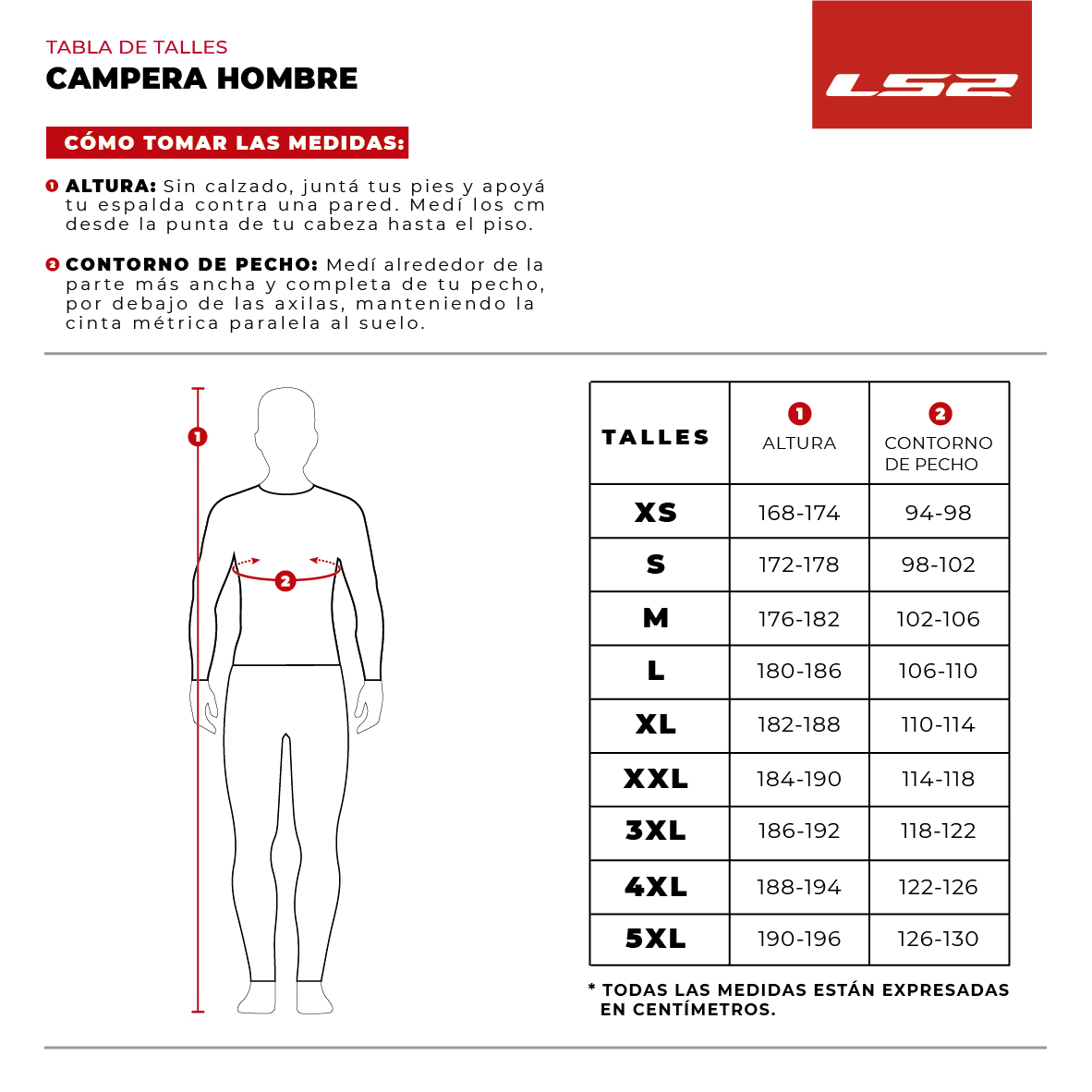 Campera LS2 Shadow Hombre Negra - Imagen 3