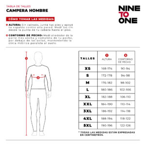 Campera NTO cordura Volt Negra/Roja - Imagen 3