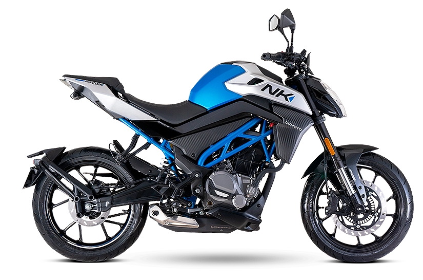 CF Motos Martínez - Vista lateral derecha de la moto naked CFMOTO 300 NK